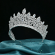 Bridal Wedding Crown Crystal Diamond Headdress Temperament Princess Crown Bridal Wedding Crown Crystal Diamond Headdress Temperament Princess Crown