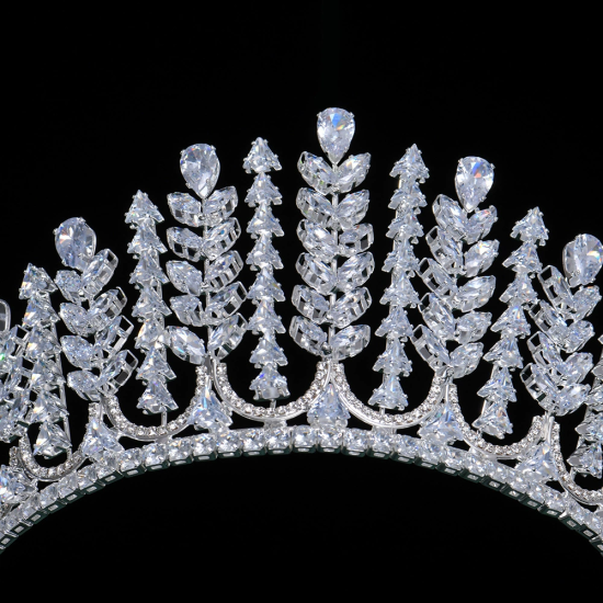 Retro Bridal Crown Simple And Elegant Queen Crown Accessories Retro Bridal Crown Simple And Elegant Queen Crown Accessories