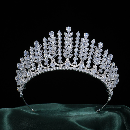 Retro Bridal Crown Simple And Elegant Queen Crown Accessories Retro Bridal Crown Simple And Elegant Queen Crown Accessories