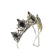 Purple Crown Retro Alloy Rhinestone Headband High-Grade Crown Purple Crown Retro Alloy Rhinestone Headband High-Grade Crown