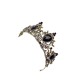 Purple Crown Retro Alloy Rhinestone Headband High-Grade Crown Purple Crown Retro Alloy Rhinestone Headband High-Grade Crown