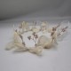 Sweet Mesh Hair Comb With Accessories Fabric Floral Headdress Sweet Mesh Hair Comb With Accessories Fabric Floral Headdress