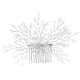 Crystal Comb And Hairpin With Elegant Handmade Beaded Hair Accessories Crystal Comb And Hairpin With Elegant Handmade Beaded Hair Accessories