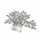 Crystal Comb And Hairpin With Elegant Handmade Beaded Hair Accessories Crystal Comb And Hairpin With Elegant Handmade Beaded Hair Accessories