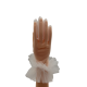 Ruffled Wedding Gloves Super Fairy White Short Gloves Ruffled Wedding Gloves Super Fairy White Short Gloves